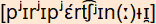phonetische Transkription