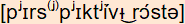phonetische Transkription
