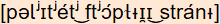 phonetische Transkription