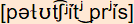 phonetische Transkription