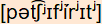 phonetische Transkription