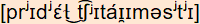 phonetische Transkription