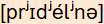 phonetische Transkription