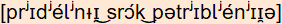 phonetische Transkription