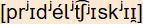 phonetische Transkription