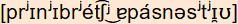 phonetische Transkription
