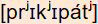 phonetische Transkription