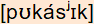 phonetische Transkription