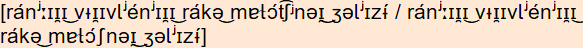 phonetische Transkription