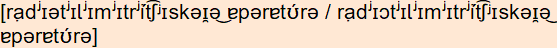phonetische Transkription