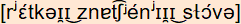 phonetische Transkription