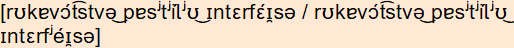 phonetische Transkription