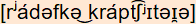 phonetische Transkription