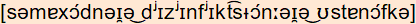 phonetische Transkription