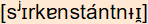 phonetische Transkription