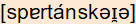 phonetische Transkription