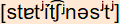 phonetische Transkription