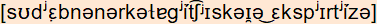 phonetische Transkription