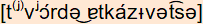 phonetische Transkription