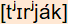 phonetische Transkription
