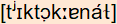 phonetische Transkription