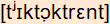 phonetische Transkription