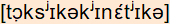 phonetische Transkription