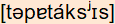 phonetische Transkription