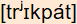 phonetische Transkription