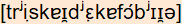 phonetische Transkription