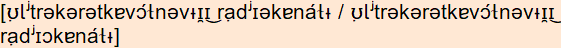 phonetische Transkription