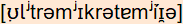 phonetische Transkription