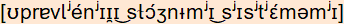 phonetische Transkription