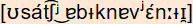 phonetische Transkription