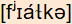 phonetische Transkription