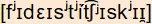 phonetische Transkription