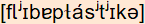 phonetische Transkription