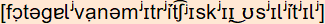 phonetische Transkription