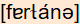 phonetische Transkription