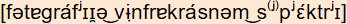 phonetische Transkription