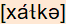 phonetische Transkription