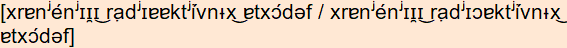 phonetische Transkription