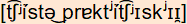 phonetische Transkription
