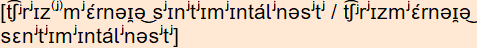 phonetische Transkription