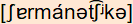 phonetische Transkription